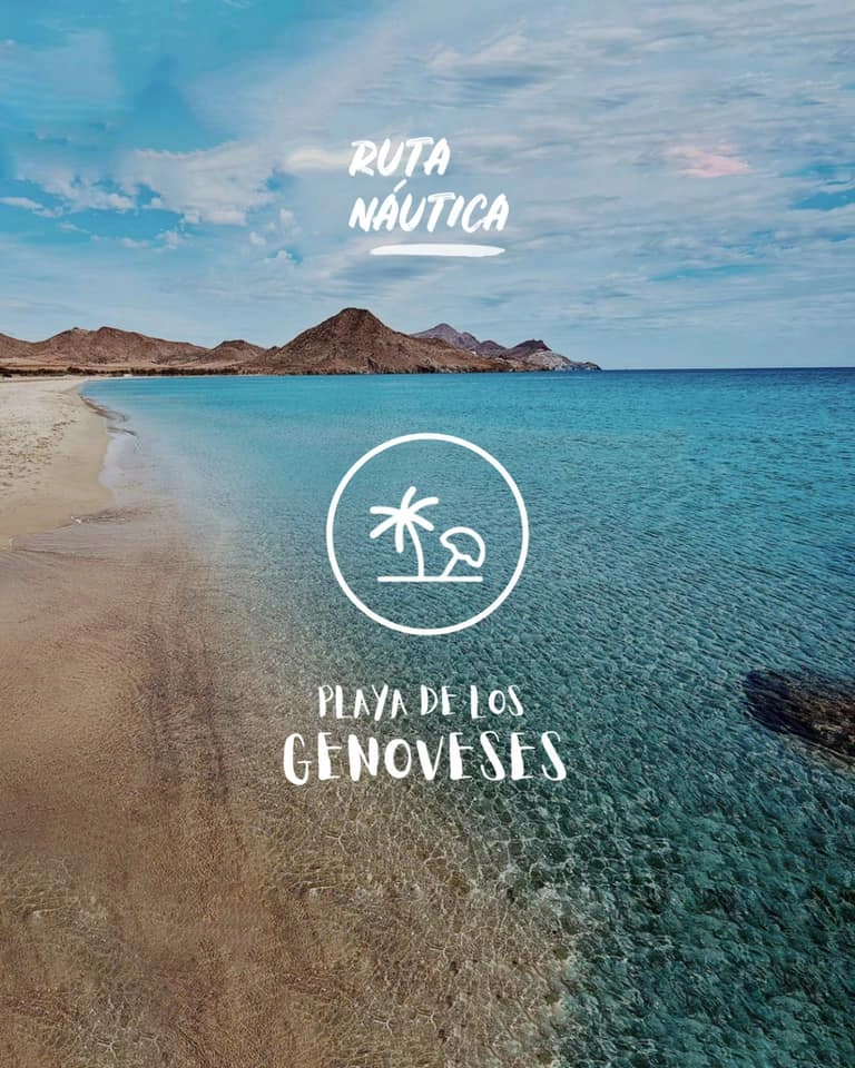 Vista de la Playa de los Genoveses en Cabo de Gata