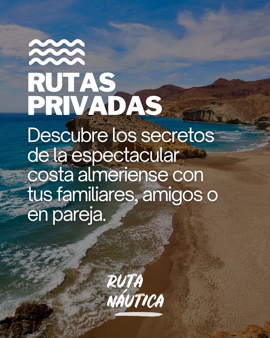 Descubre la costa almeriense con rutas privadas
